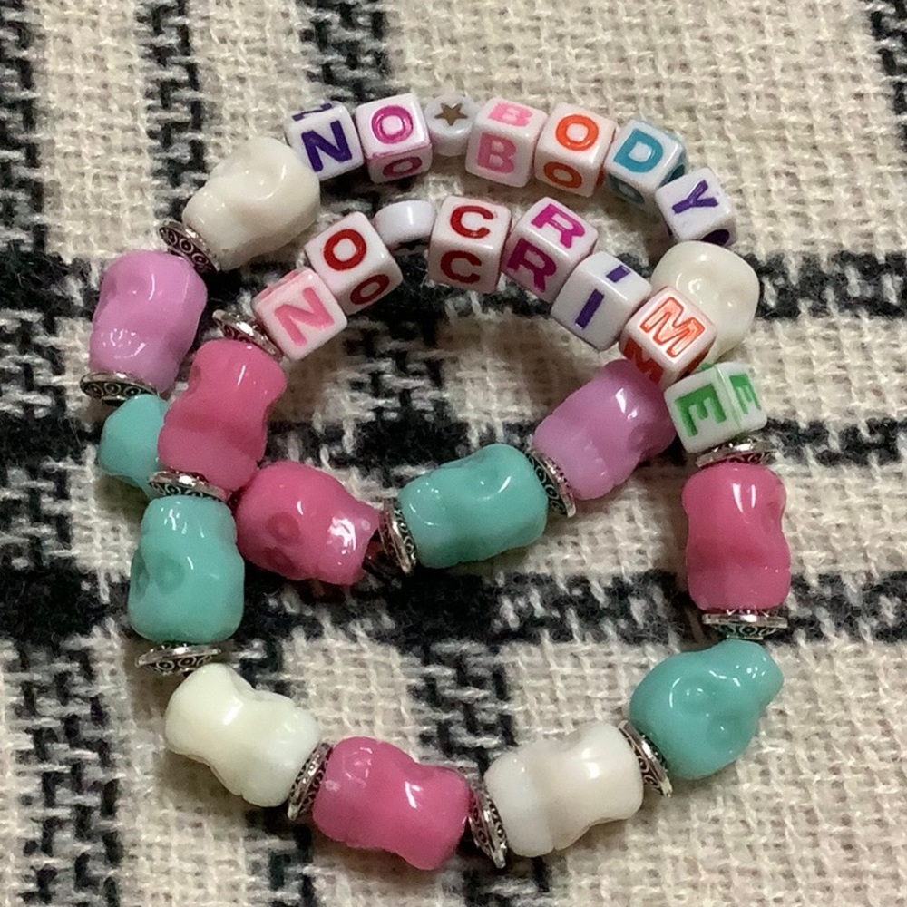 No body no crime Taylor swift bracelets